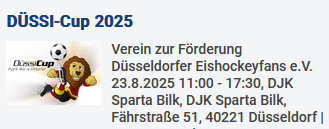 DÜSSI-Cup 2025